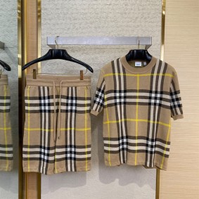 Burberry Unisex Suit(Size:S|M|L|Xl)