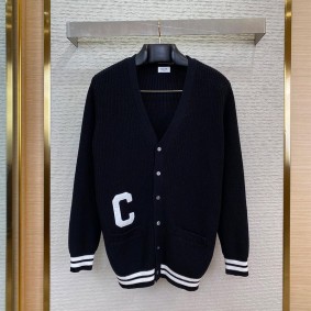 Celine Unisex Cardigan(Size:S|M|L|Xl, Max Chest:120Cm/47In)