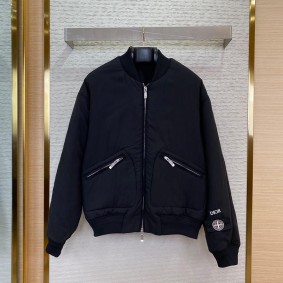 Dior And Stone Island Unisex Coat(Size:46|48|50|52)