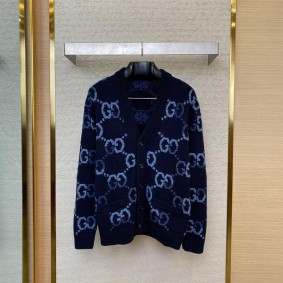 Gucci Unisex Cardigan(Size:S|M|L, Max Chest:116Cm/46In)