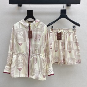 Loro Piana Women Silk Suit(Size:S|M|L|Xl)