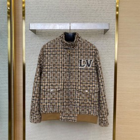 Louis Vuitton Unisex Coat(Size:S|M|L|Xl, Max Chest:128Cm/50In)