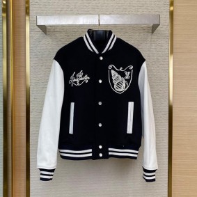 Louis Vuitton Unisex Genuine Leather Jacket(Size:44|46|48|50)