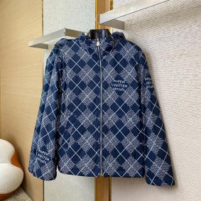 Louis Vuitton Unisex Reversible Coat(Size:46|48|50|52, Max Chest:134Cm/53In)