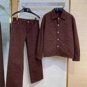 Louis Vuitton Unisex Suit(Size:46|48|50|52)