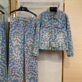 Louis Vuitton Unisex Suit(Size:46|48|50|52)