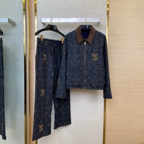 Louis Vuitton Unisex Suit(Size:46|48|50|52, Max Chest:124Cm/49In)