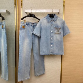 Louis Vuitton Unisex Suit(Size:S|M|L|Xl, Max Chest:118Cm/46In)