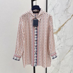 Louis Vuitton Women Silk Shirt(Size:S|M|L)