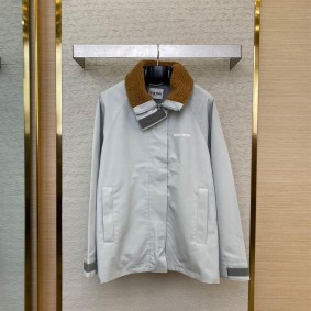 Miu Miu Unisex Coat(Size:S|M|L, Max Chest:132Cm/52In)