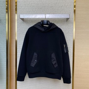Prada Unisex Hoodie(Size:S|M|L|Xl, Max Chest:128Cm/50In)