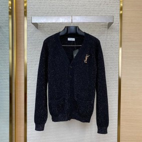 Saint Laurent Unisex Cardigan(Size:Xs|S|M|L, Max Chest:118Cm/46In)