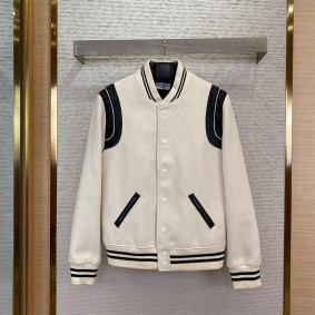 Saint Laurent Unisex Coat(Size:44|46|48|50|52|54, Max Chest:130Cm/51In)