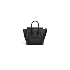 Celine Micro Luggage Handbag In Calfskin
