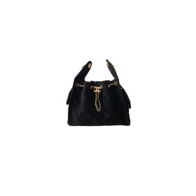 Chanel 25 Small Handbag Suede(High-End Grade)