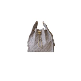 Chanel 25 Medium Handbag Suede(High-End Grade)