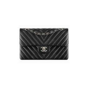 Chanel Classic Chevron Medium Flap