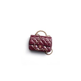 Chanel Flap Bag With Top Handle