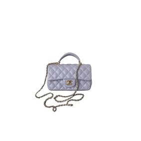 Chanel Mini Classic Handbag With Top Handle