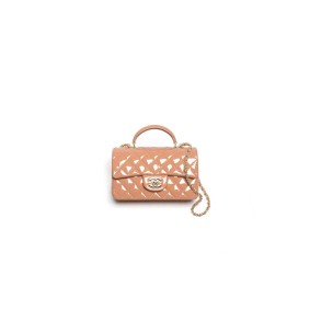 Chanel Mini Classic Handbag With Top Handle