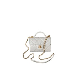 Chanel Mini Flap Bag With Top Handle