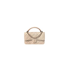 Chanel Mini Flap With Top Handle(High-End Grade) Chanel Mini Flap With Top Handle(High-End Grade)