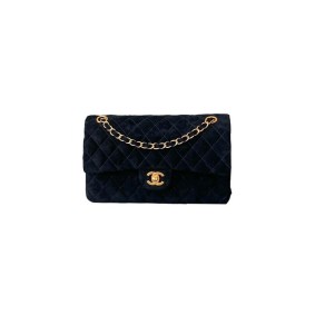 Chanel Suede Classic Double Flap Handbag(High-End Grade)