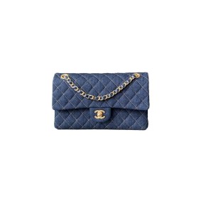 Chanel Suede Classic Double Flap Handbag(High-End Grade)