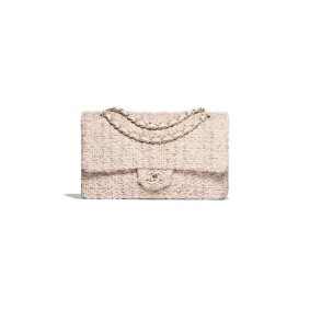 Chanel Tweed Medium Classic Flap Bag