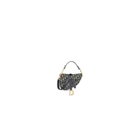 Dior Mini Saddle Bag With Strap Dior Mini Saddle Bag With Strap