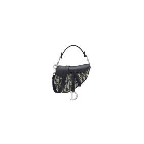 Dior Mini Saddle Bag With Strap