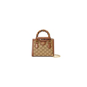 Gucci Diana Crystal Mini Tote Bag(High-End Grade) Gucci Diana Crystal Mini Tote Bag(High-End Grade)
