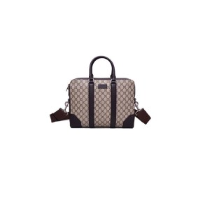 Gucci Gg Beige Briefcase