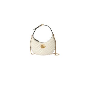 Gucci Marmont Half-Moon-Shaped Mini Bag