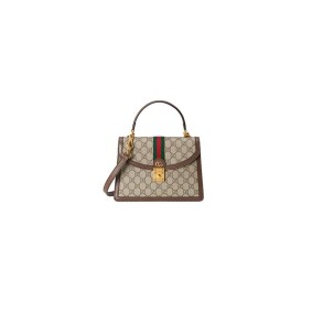 Gucci Ophidia Medium Top Handle Bag(High-End Grade)
