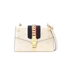 Gucci SyLouis Vuittonie Bee Star Small Shoulder Bag