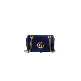 Gucci VeLouis Vuittonet Small Marmont Shoulder Bag