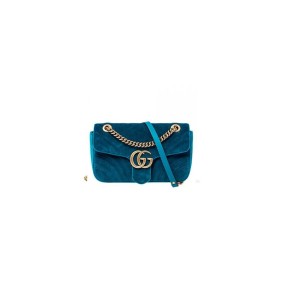 Gucci VeLouis Vuittonet Small Marmont Shoulder Bag