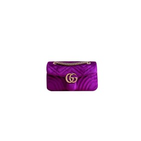 Gucci VeLouis Vuittonet Small Marmont Shoulder Bag