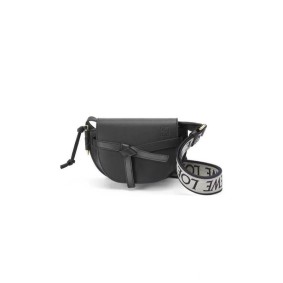 Loewe Small Gate Bag In Soft Calfskin And Jacquard Loewe Small Gate Bag In Soft Calfskin And Jacquard