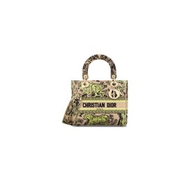 Medium Dior iviera Lady D-Lite Bag