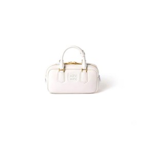Miu Miu Large Arcadie Leather Bag(High-End Grade) Miu Miu Large Arcadie Leather Bag(High-End Grade)