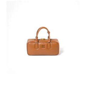 Miu Miu Large Arcadie Leather Bag(High-End Grade) Miu Miu Large Arcadie Leather Bag(High-End Grade)