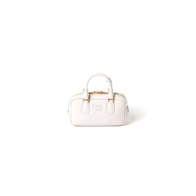 Miu Miu Medium Arcadie Leather Bag(High-End Grade)