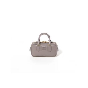 Miu Miu Medium Arcadie Leather Bag(High-End Grade)