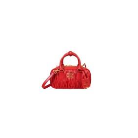 Miu Miu Medium Arcadie Matelasse Nappa Bag(High-End Grade)