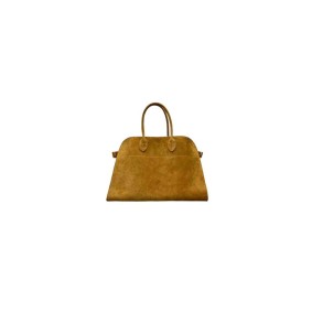 The Row Soft Margaux 15 Sued Bag(High-End Grade)