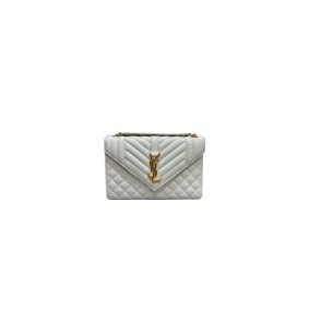 Ysl Envelope Medium In Grained Leather Ysl Envelope Medium In Grained Leather
