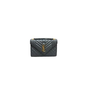 Ysl Envelope Medium In Grained Leather Ysl Envelope Medium In Grained Leather