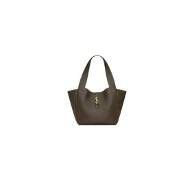 Ysl Le 5 A 7 Bea In Grained Leather Handbag